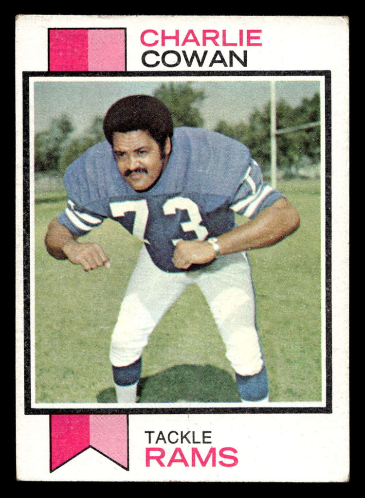 1973 Topps #301 Charlie Cowan Very Good RC Rookie 