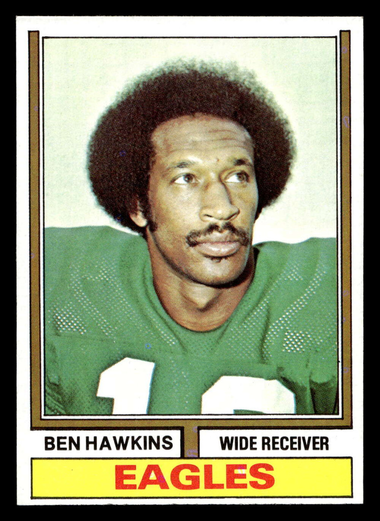 1974 Topps #21 Ben Hawkins Near Mint 
