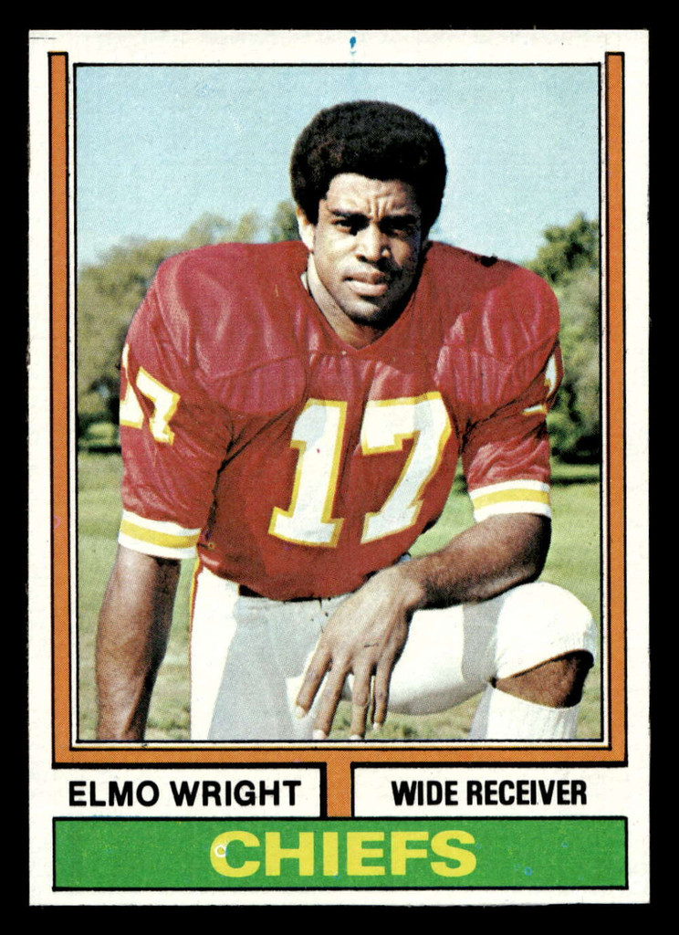 1974 Topps #34 Elmo Wright Near Mint RC Rookie  ID: 429842
