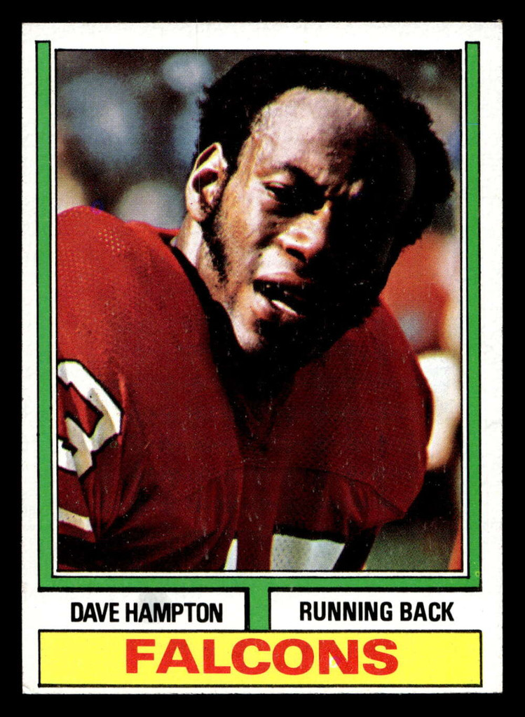 1974 Topps #55 Dave Hampton Near Mint  ID: 429862