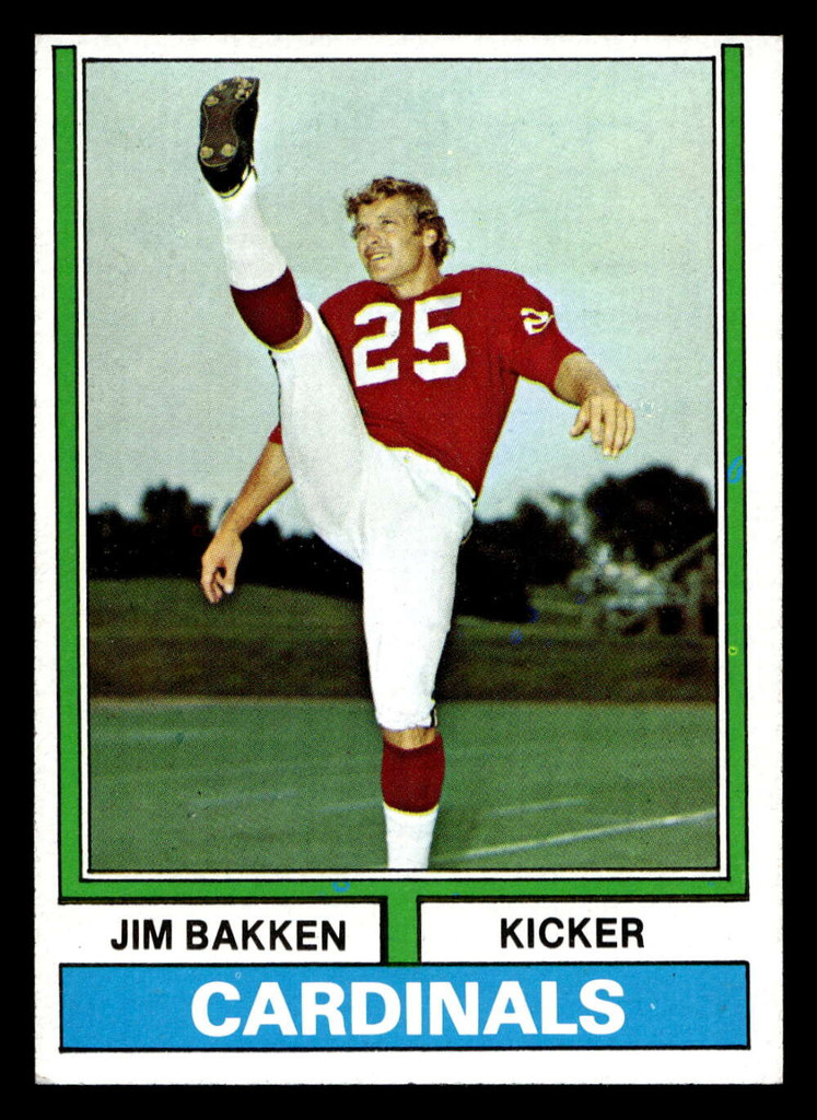 1974 Topps #60 Jim Bakken Ex-Mint 