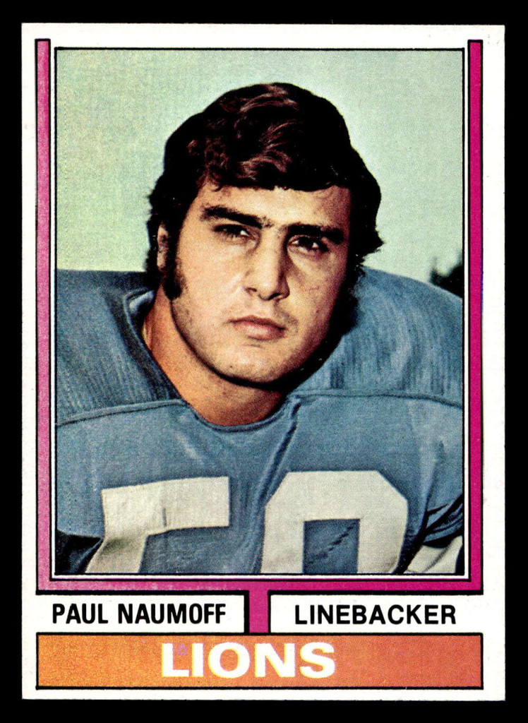 1974 Topps #327 Paul Naumoff Near Mint+  ID: 430104