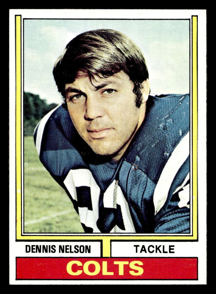 1974 Topps #334 Dennis Nelson Near Mint+ 