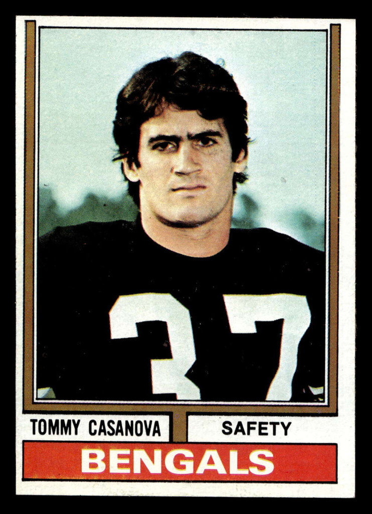 1974 Topps #347 Tommy Casanova Near Mint+  ID: 430122