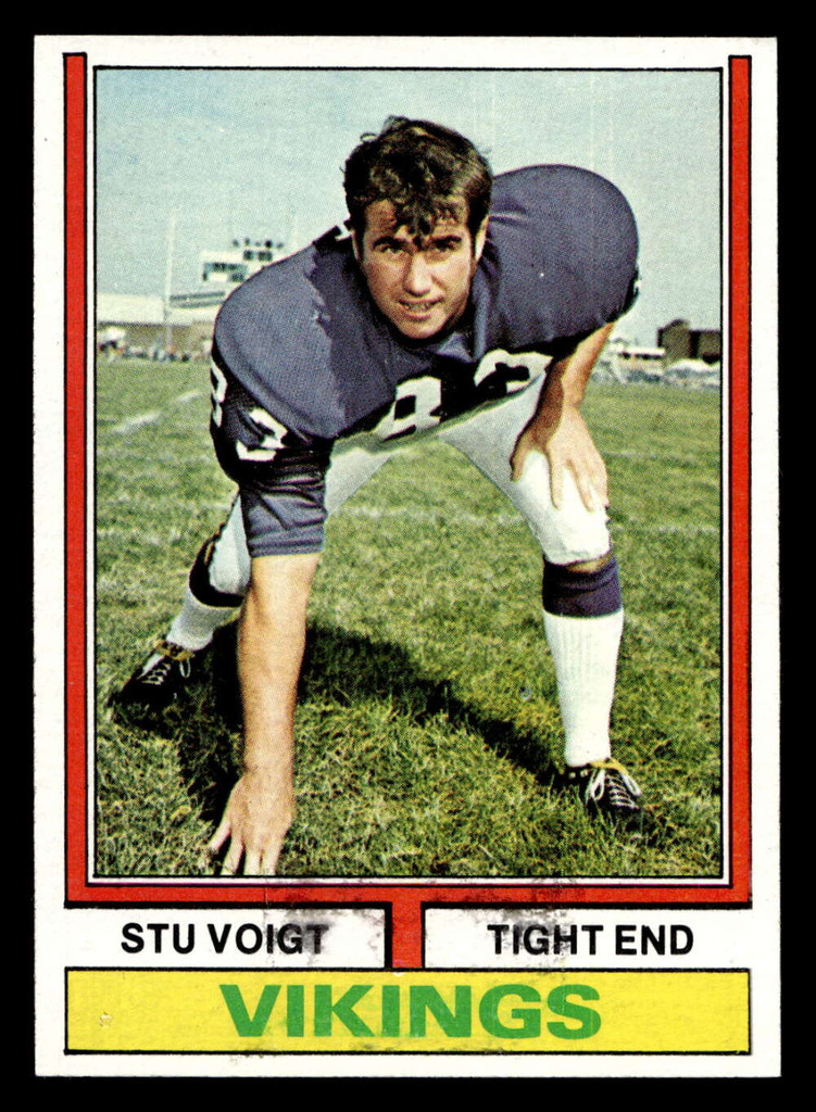 1974 Topps #351 Stu Voigt Ex-Mint RC Rookie 