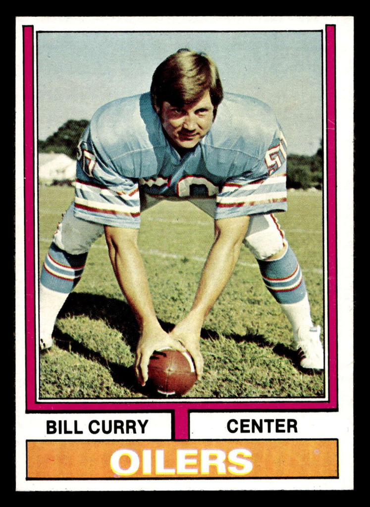 1974 Topps #441 Bill Curry Near Mint+ 