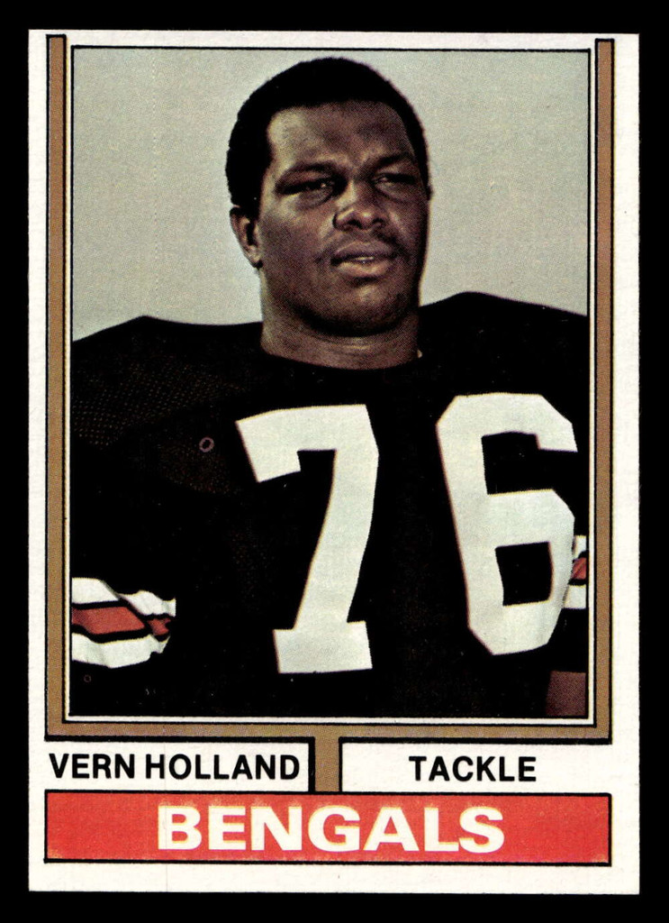 1974 Topps #486 Vern Holland Near Mint  ID: 430250