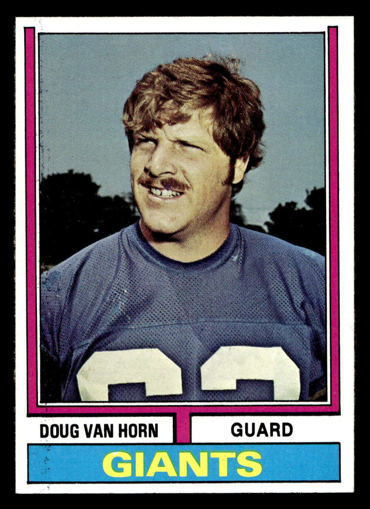 1974 Topps #507 Doug Van Horn Near Mint+  ID: 430268