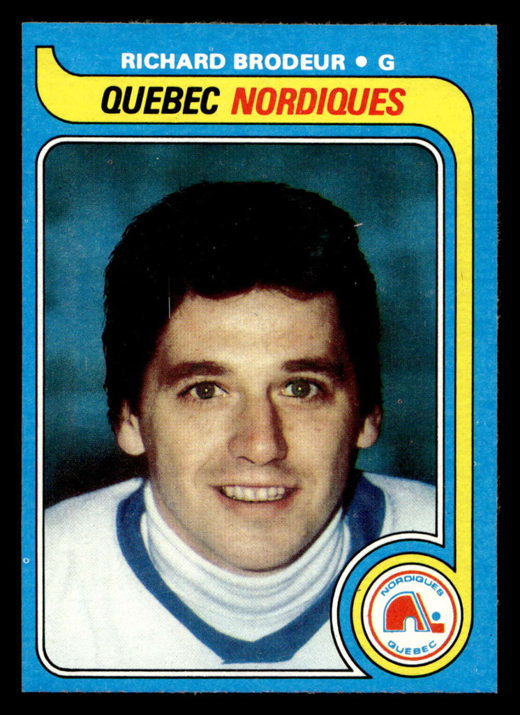 1979-80 Topps #176 Richard Brodeur Near Mint+  ID: 430458