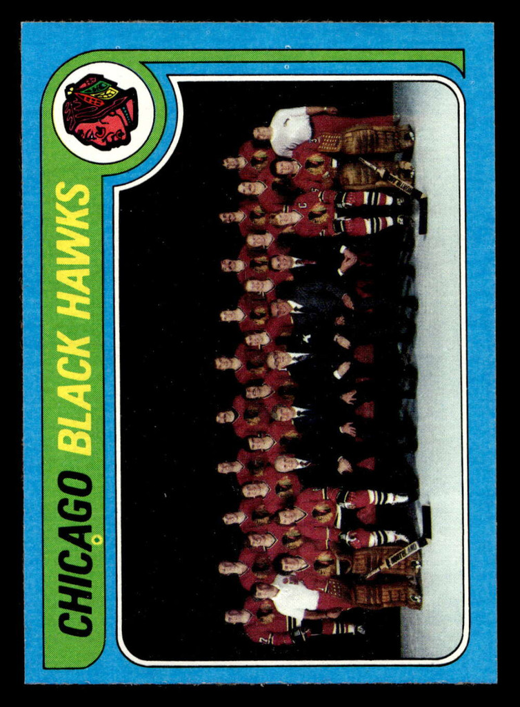 1979-80 Topps #247 Blackhawks TC Near Mint+ 