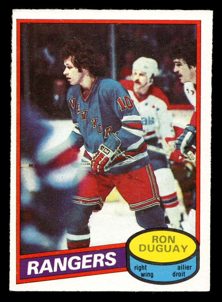 1980-81 O-Pee-Chee #37 Ron Duguay Near Mint OPC 