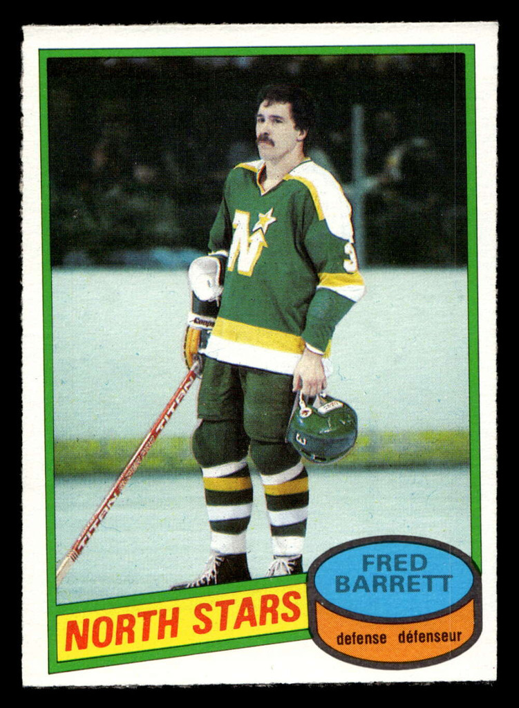 1980-81 O-Pee-Chee #253 Fred Barrett Near Mint+ OPC 