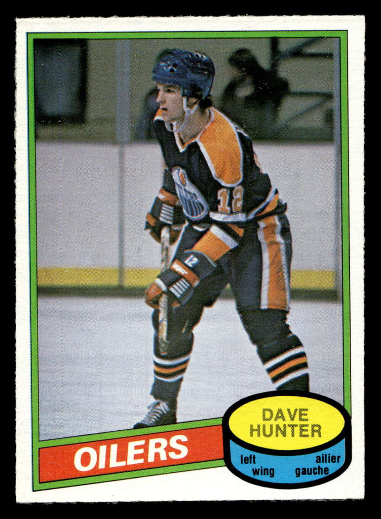 1980-81 O-Pee-Chee #293 Dave Hunter Near Mint+ OPC 