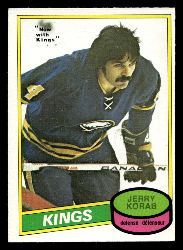 1980-81 O-Pee-Chee #300 Jerry Korab Near Mint OPC 