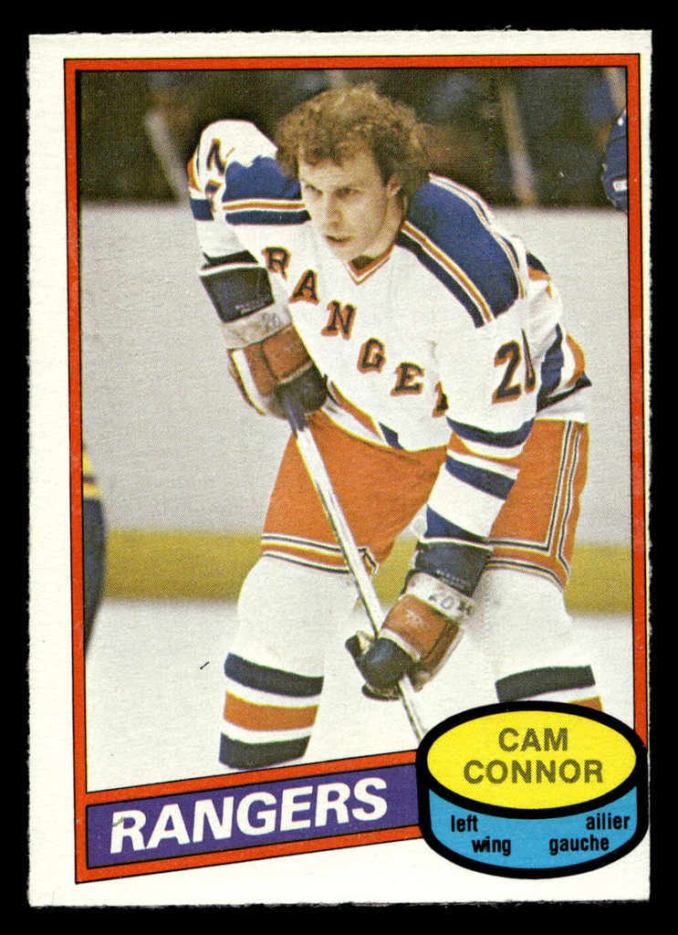 1980-81 O-Pee-Chee #387 Cam Connor Ex-Mint OPC 