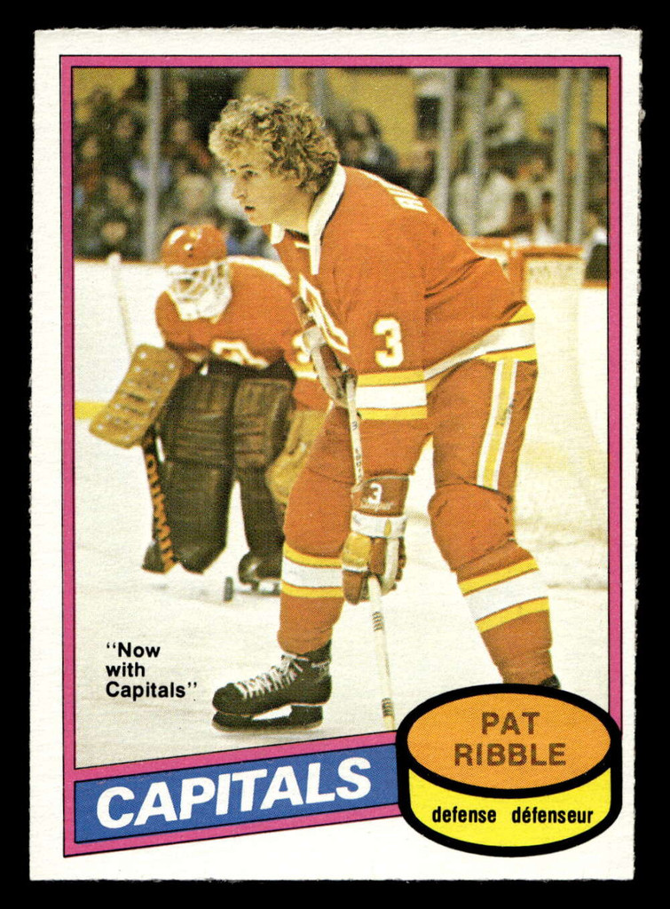 1980-81 O-Pee-Chee #393 Pat Ribble Near Mint+ OPC 