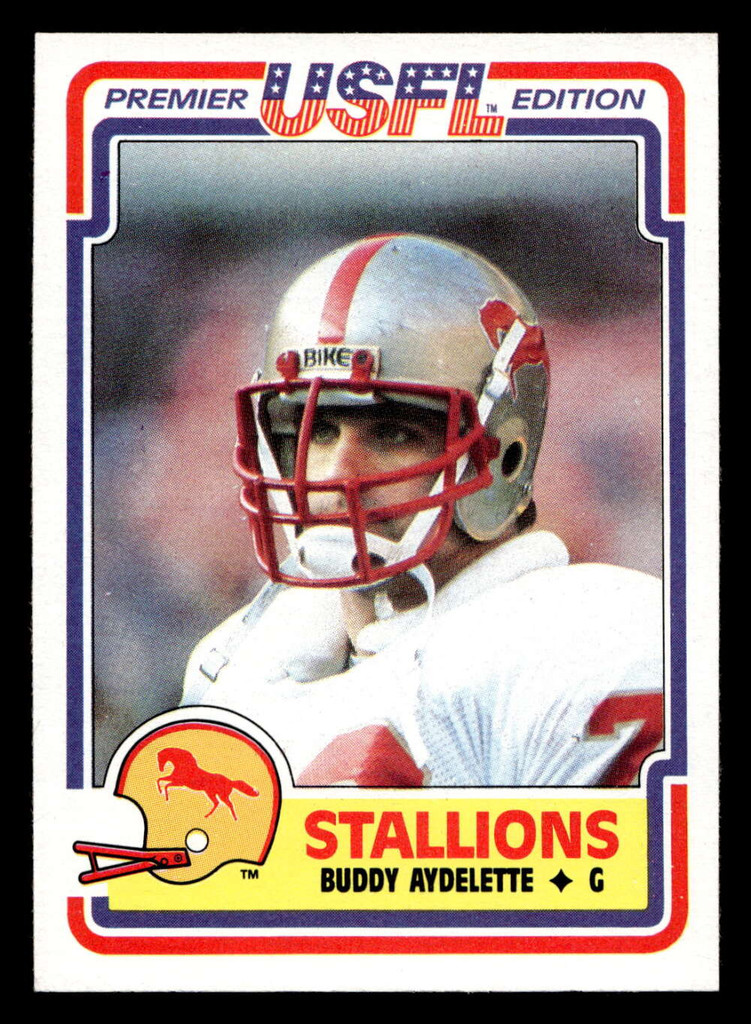 1984 Topps USFL #9 Buddy Aydelette NM-Mint  ID: 430947