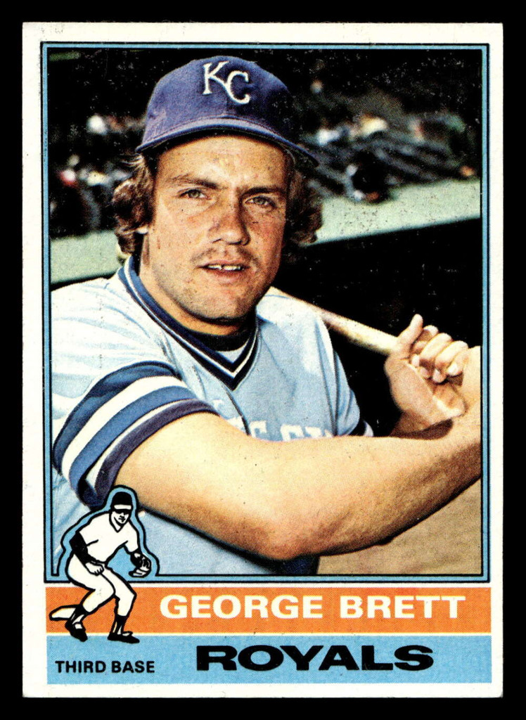 1976 Topps #19 George Brett Ex-Mint  ID: 431086