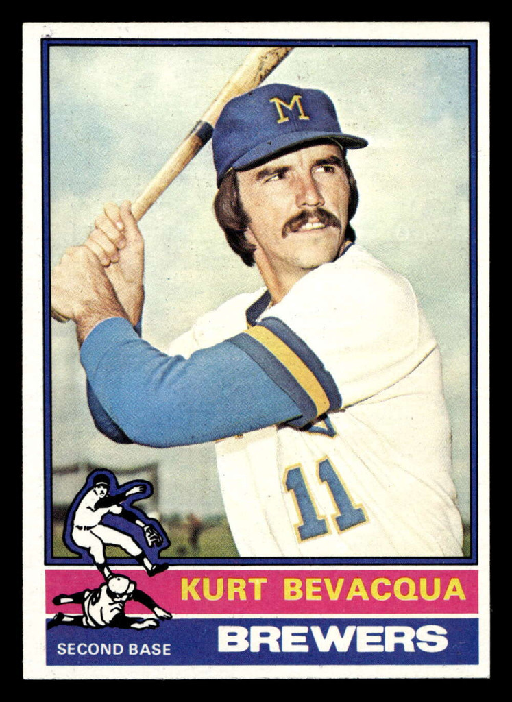 1976 Topps #427 Kurt Bevacqua Ex-Mint 