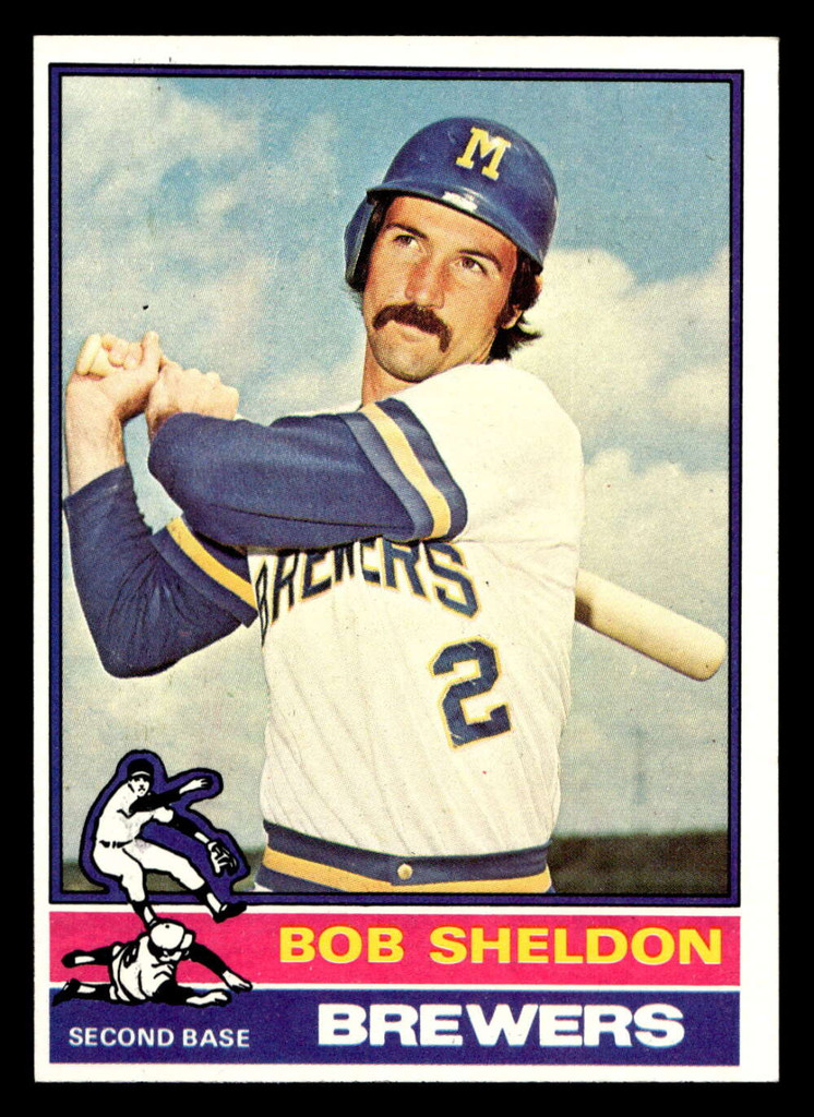 1976 Topps #626 Bob Sheldon Near Mint+  ID: 431693