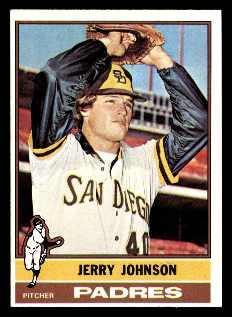 1976 Topps #658 Jerry Johnson Near Mint 
