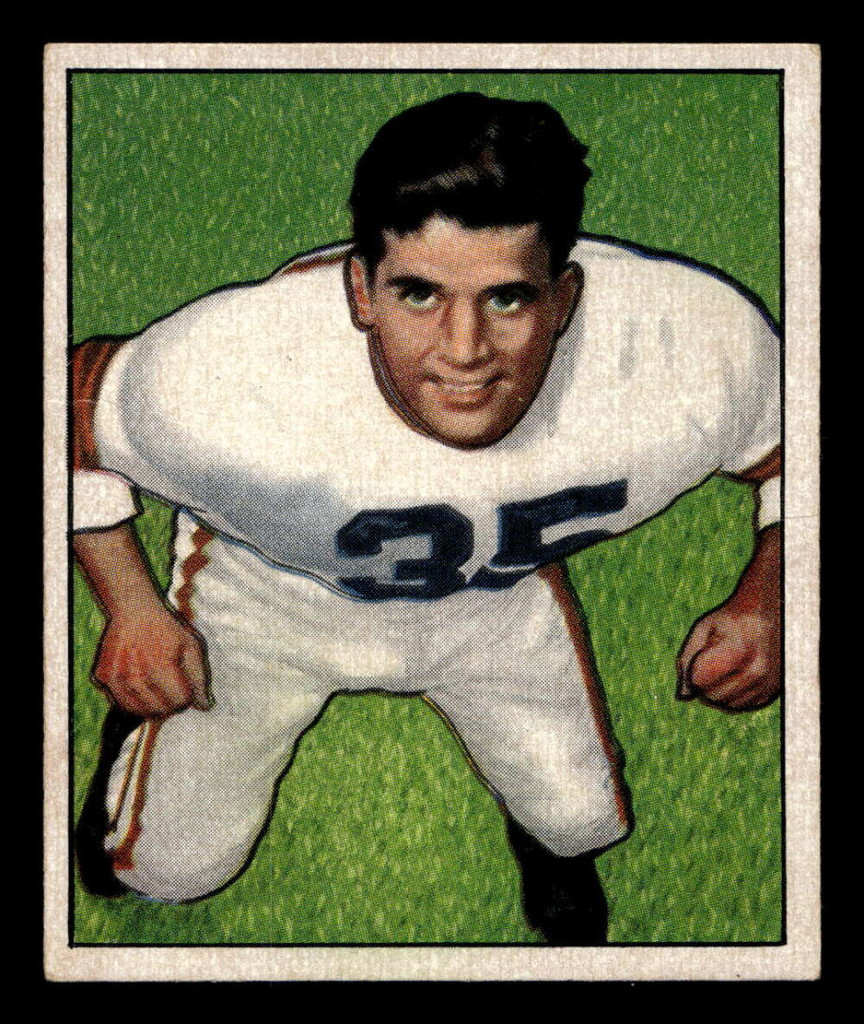 1950 Bowman #7 Alex Agase Very Good RC Rookie 