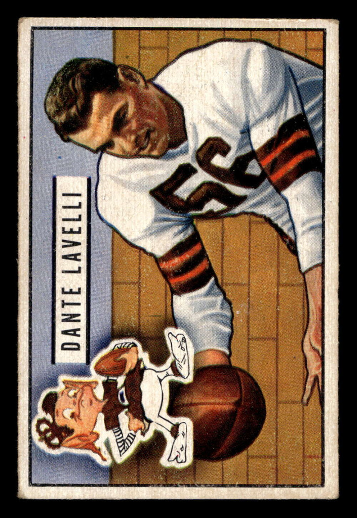 1951 Bowman #73 Dante Lavelli Excellent 