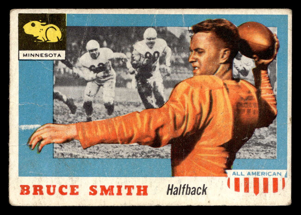 1955 Topps All American #19 Bruce Smith G-VG 