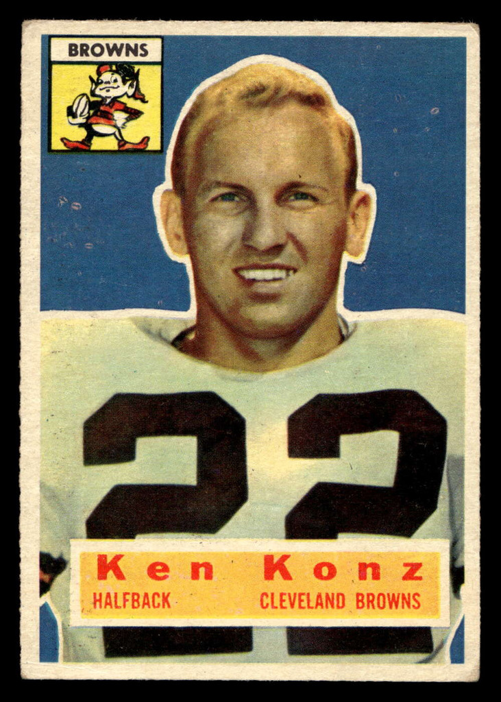 1956 Topps #33 Ken Konz Excellent 