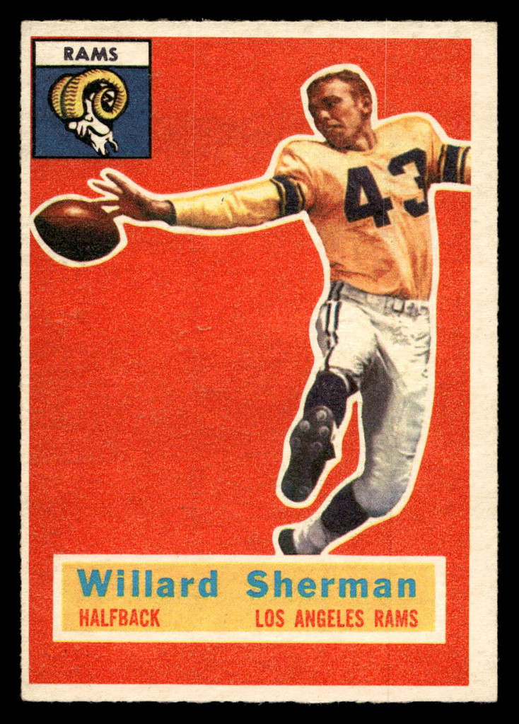 1956 Topps #66 Will Sherman Excellent+ 