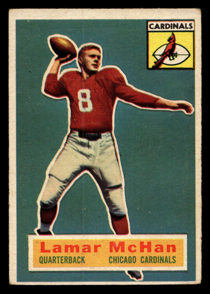 1956 Topps #118 Lamar McHan G-VG RC Rookie SP 