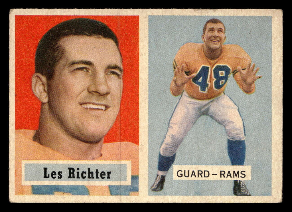 1957 Topps #10 Les Richter VG-EX 