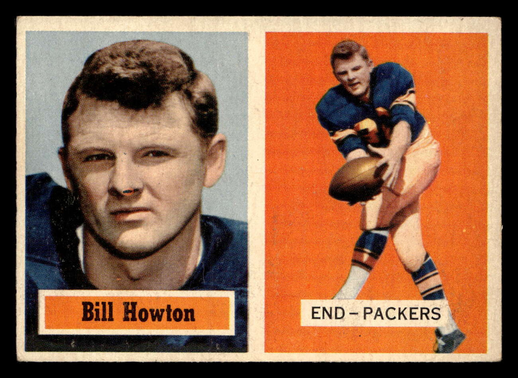 1957 Topps #33 Bill Howton Excellent 
