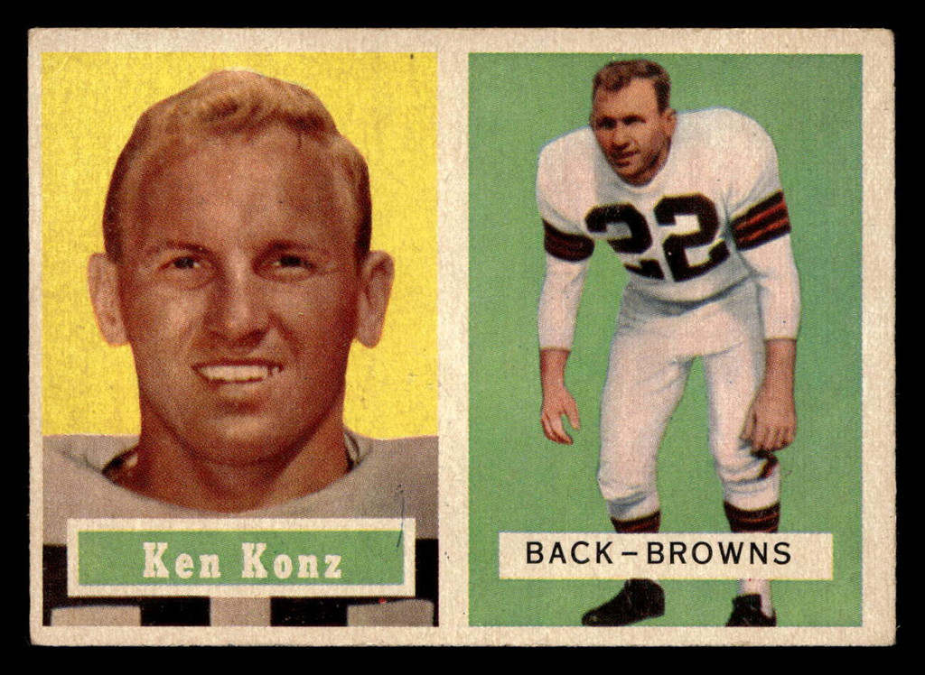 1957 Topps #52 Ken Konz Very Good  ID: 436435
