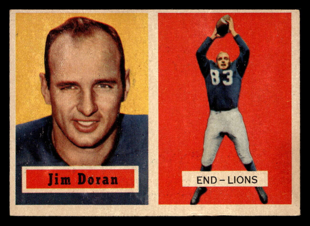 1957 Topps #131 Jim Doran Excellent 