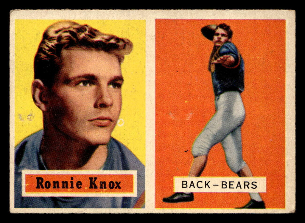 1957 Topps #149 Ronnie Knox DP Excellent RC Rookie  ID: 436466