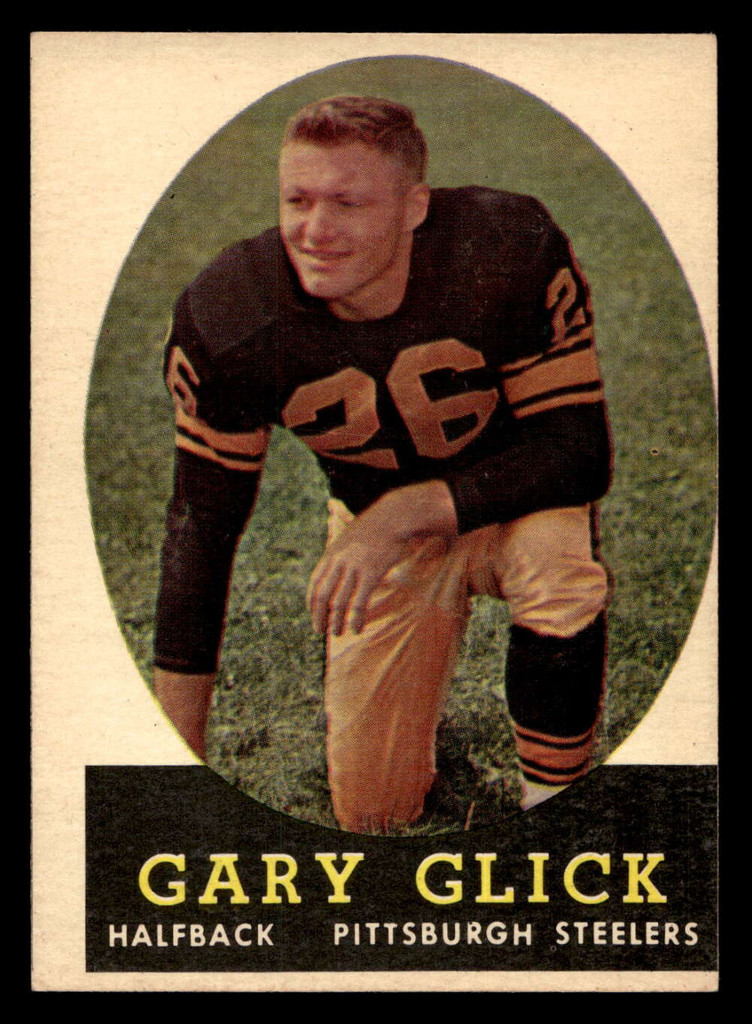 1958 Topps #19 Gary Glick Excellent  ID: 436474