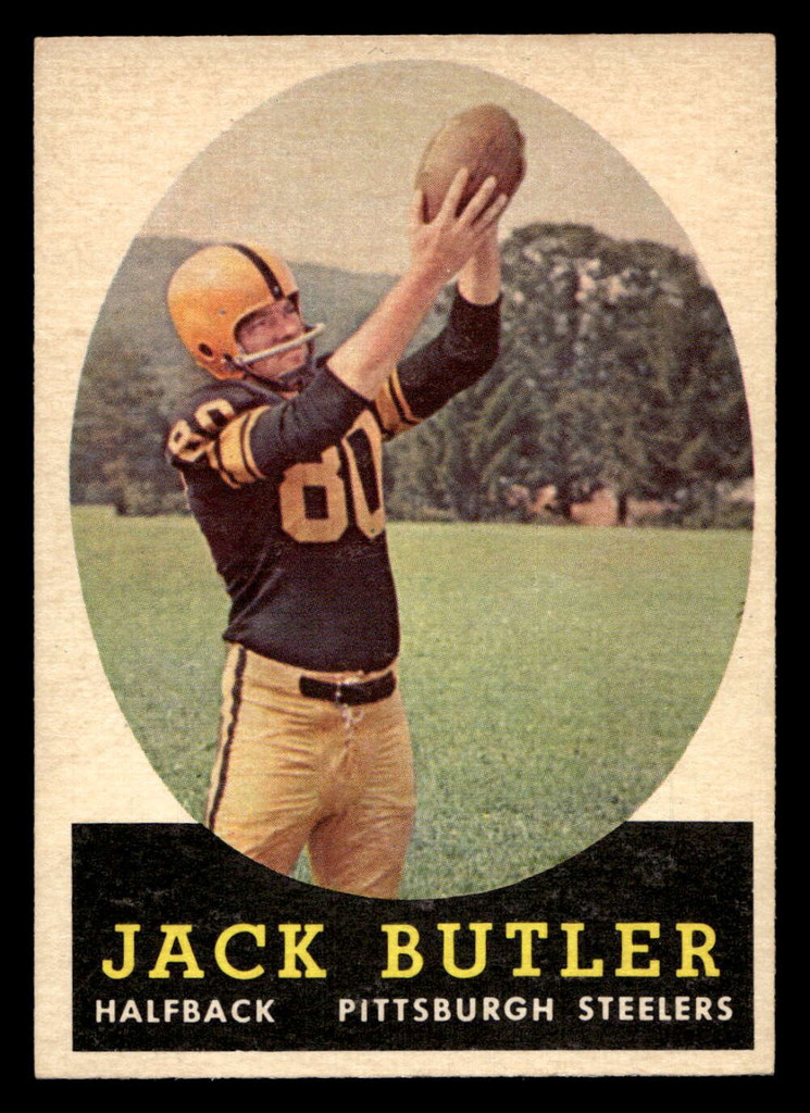 1958 Topps #76 Jack Butler Ex-Mint  ID: 436504