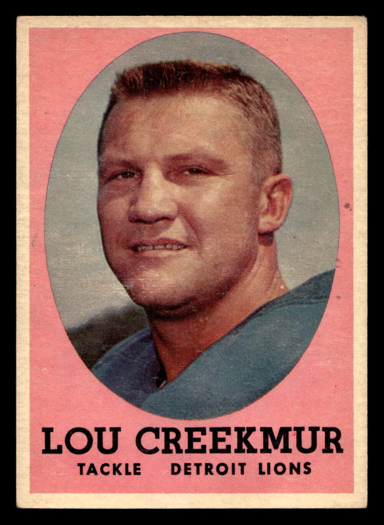 1958 Topps #81 Lou Creekmur Excellent+  ID: 436507