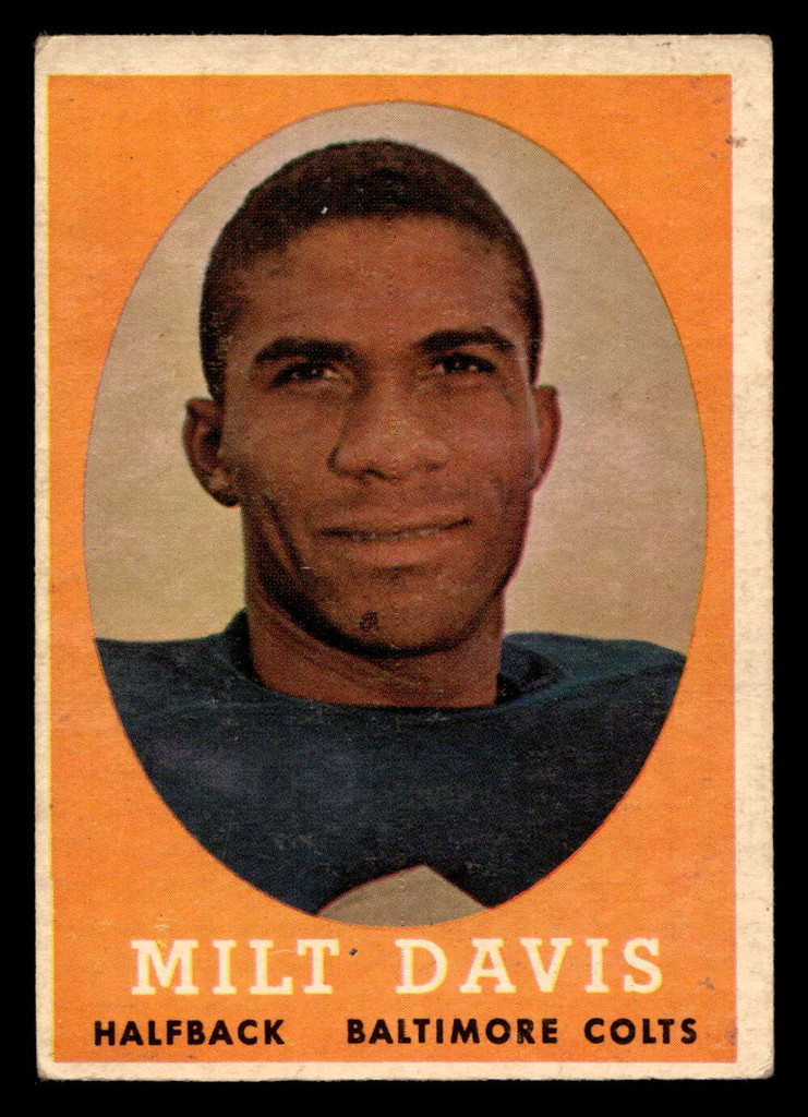 1958 Topps #98 Milt Davis VG-EX  ID: 436514