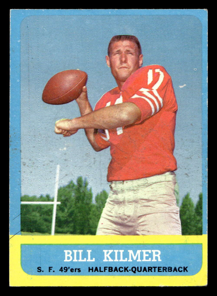 1963 Topps #136 Billy Kilmer Excellent 