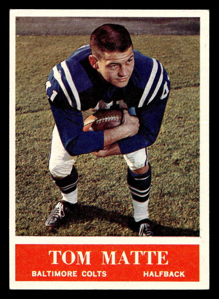 1964 Philadelphia #6 Tom Matte Ex-Mint RC Rookie  ID: 436637