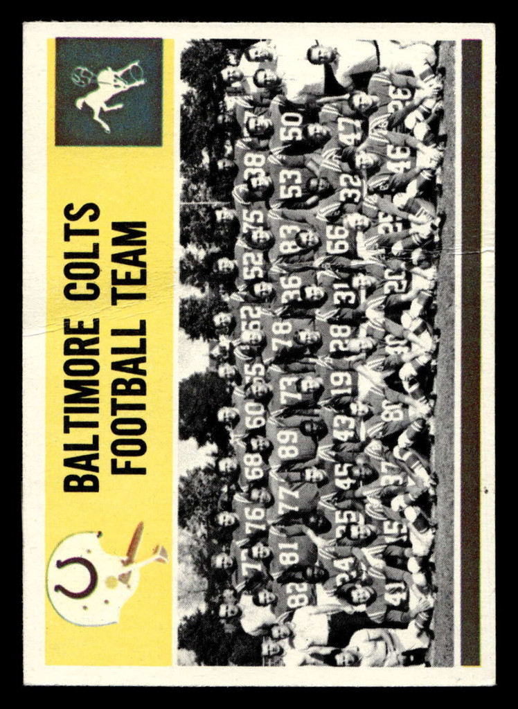 1964 Philadelphia #13 Colts Team Very Good 