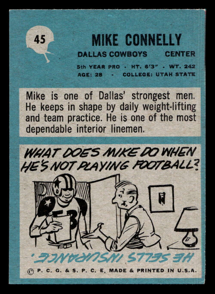 1964 Philadelphia #45 Mike Connelly Ex-Mint  ID: 436703