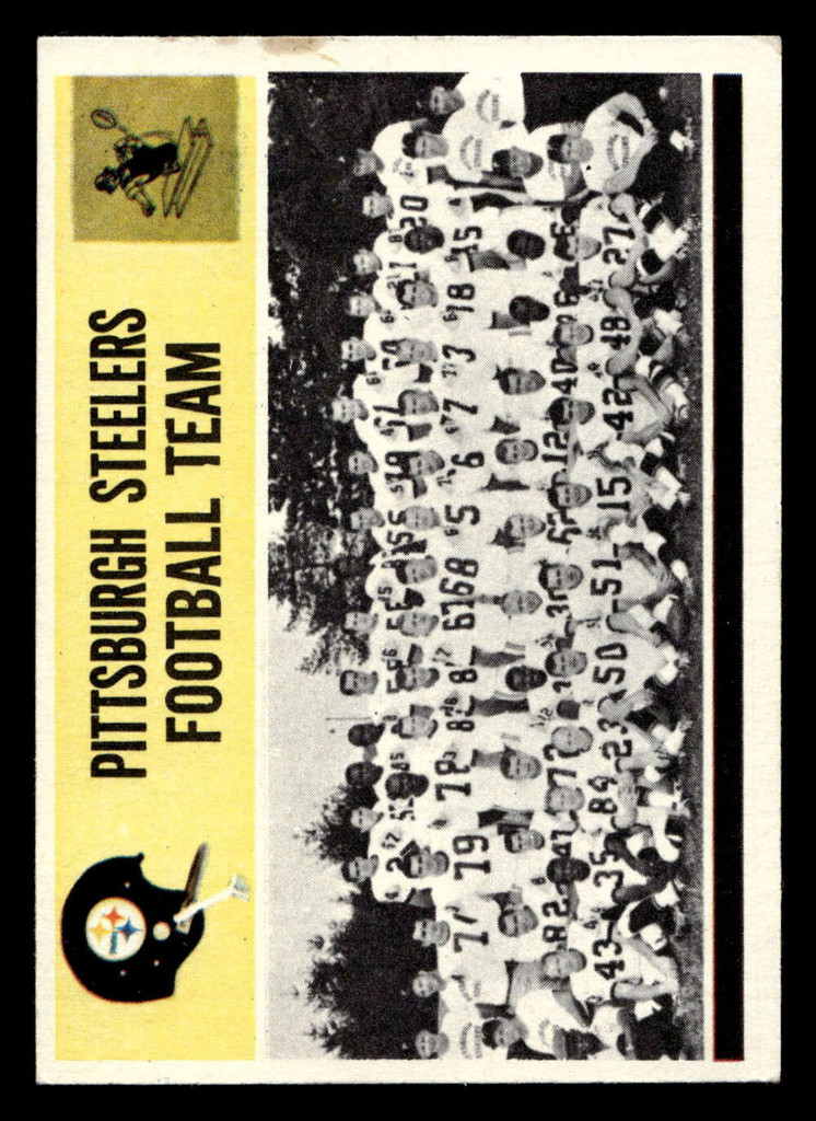 1964 Philadelphia #153 Steelers Team VG-EX 