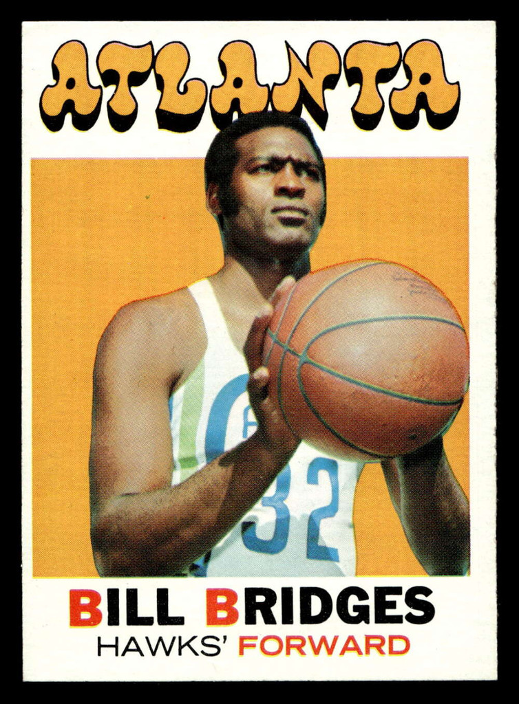 1971-72 Topps #132 Bill Bridges DP Near Mint  ID: 436976