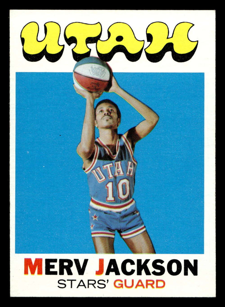 1971-72 Topps #154 Merv Jackson Near Mint+ 
