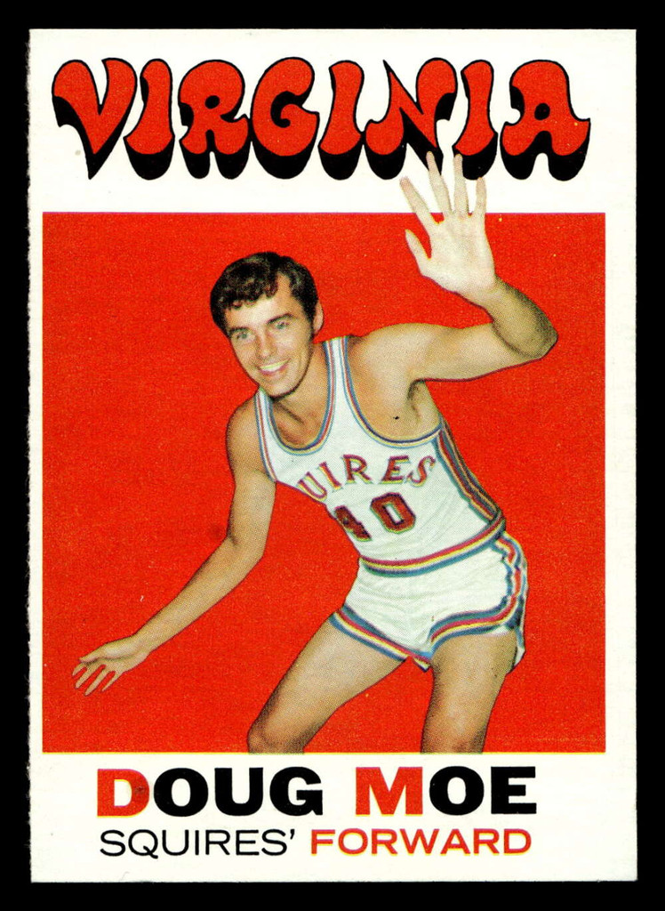 1971-72 Topps #181 Doug Moe Near Mint+ RC Rookie 