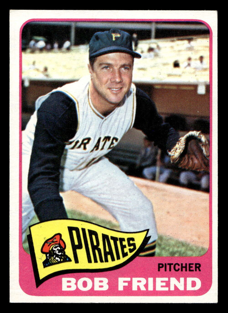 1965 Topps #392 Bob Friend Ex-Mint  ID: 437406