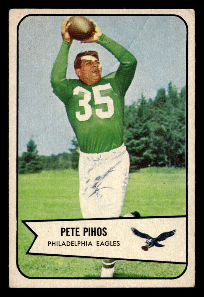 1954 Bowman #9 Pete Pihos VG-EX  ID: 437465